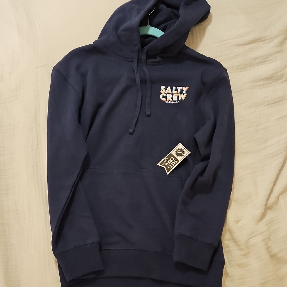 Women's Salty Crew Blue Sweatshirt Hoodie